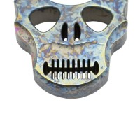 Maxknives TIKNU4+ Impact Skull knuckle Titane anodisé crazy