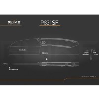 Ruike P831SF - Couteau 195 mm