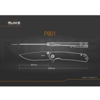 Ruike P801 - Couteau 200mm