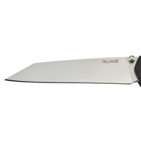 Ruike P865-B Noir Couteau de poche lame acier 14C28N manche G10