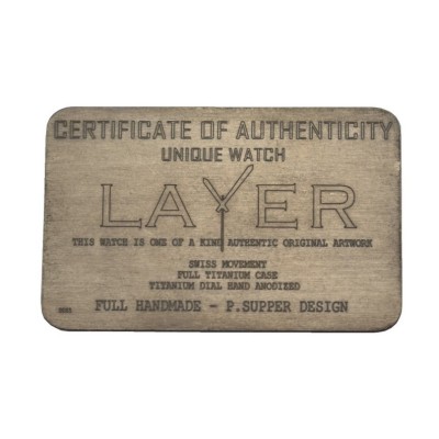 Layer Watches Montre LWTQ4 - Pièce unique